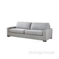 Sofa Modern Abu-abu Kain Sofa Set Ruang Tamu Furniture Sofa